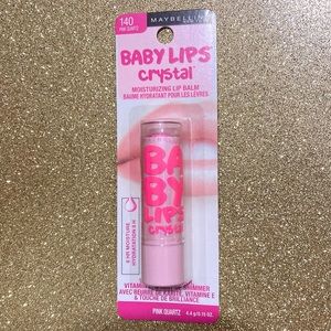 🆕 Maybelline Baby Lips Moisturizing Lip Balm #140 Pink Quartz